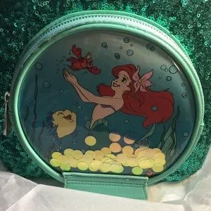 Loungefly | Bags | Loungefly Disney Little Mermaid Snowglobe  display picture 2